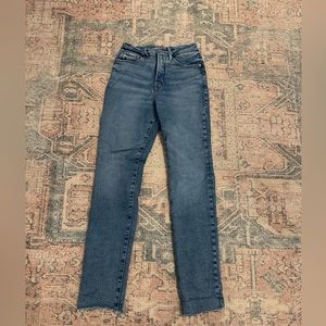 Good American Straight Leg Jeans